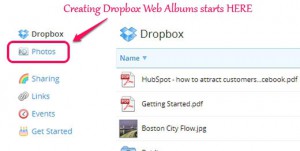 sign in dropbox website